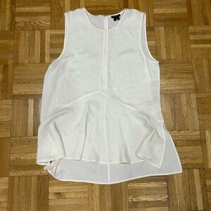 Theory silk top size large